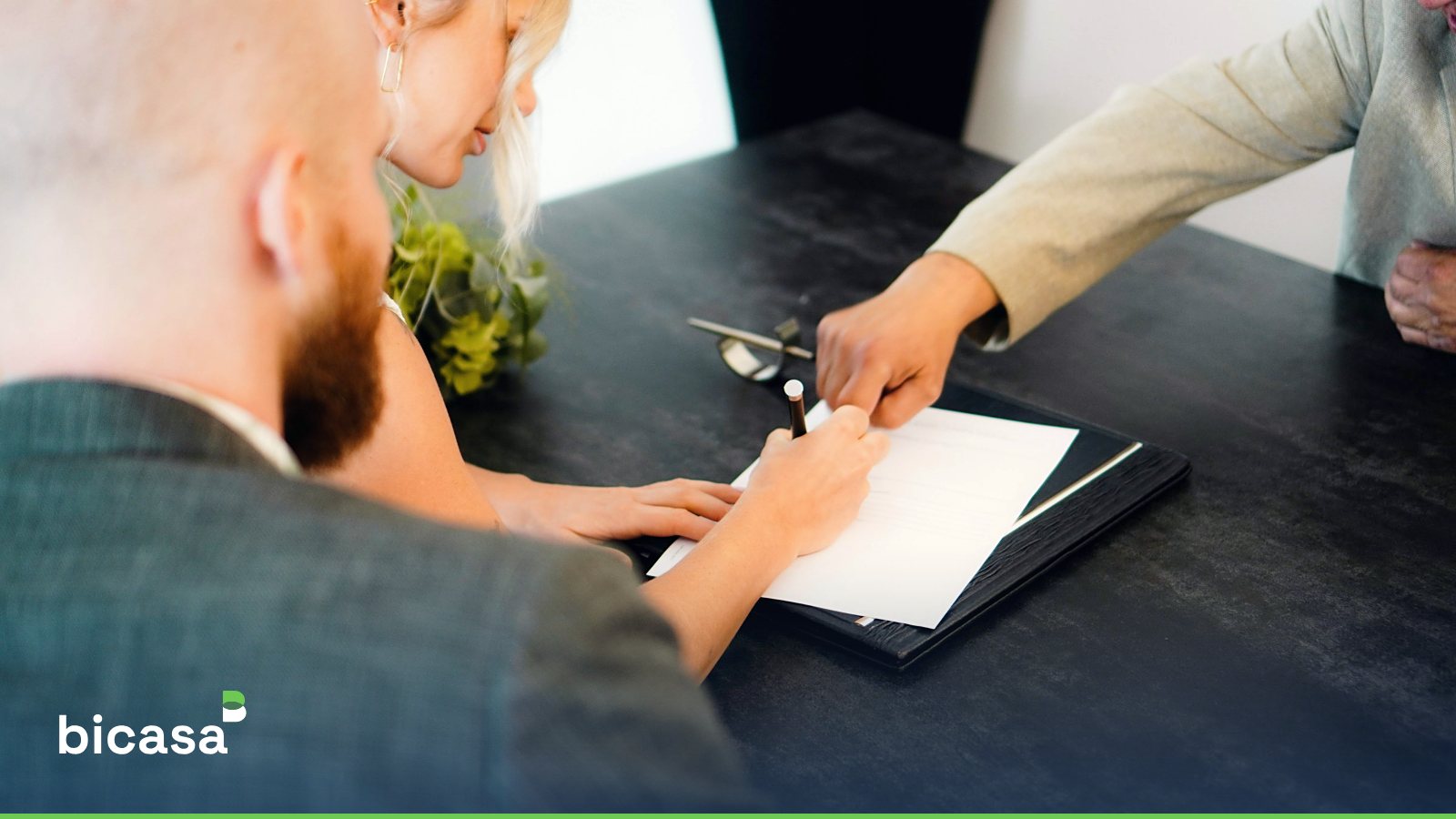 Firma con condiciones claras